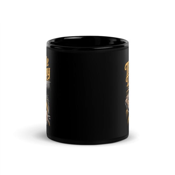 Throttle Therapy Black Glossy Mug - Image 3