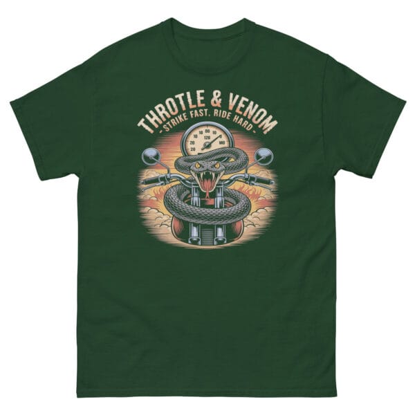 Throttle & Venom Unisex classic tee - Image 4