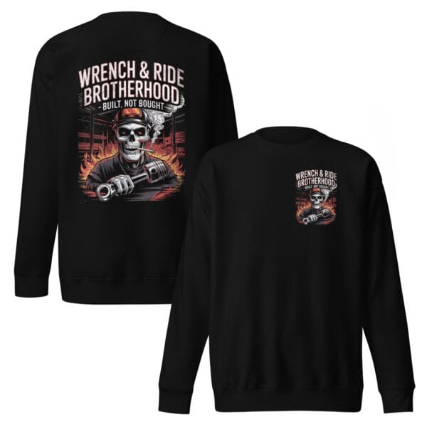 Wrench & Ride Brotherhood Unisex Premium Sweatshirt