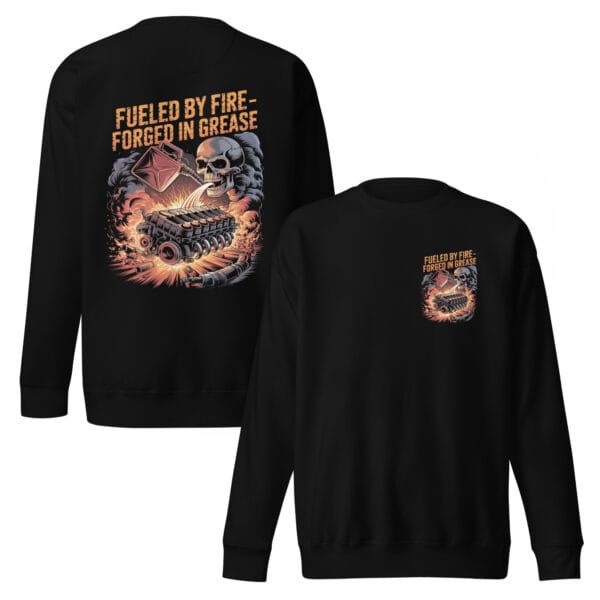 Fueled By Fire Unisex Premium Sweatshirt