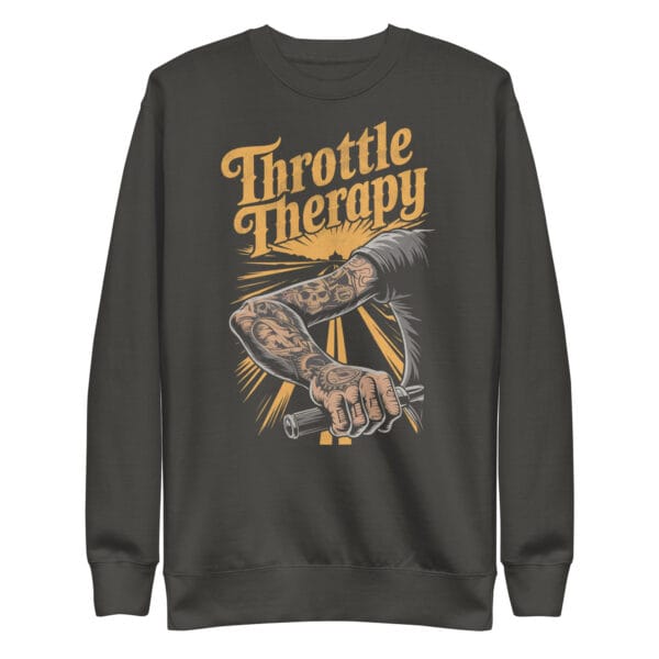 Throttle Therapy Unisex Premium Sweatshirt - Image 5