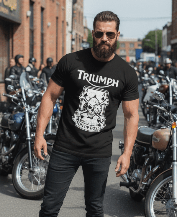 Ace of Spades Ton Up Boys Tee